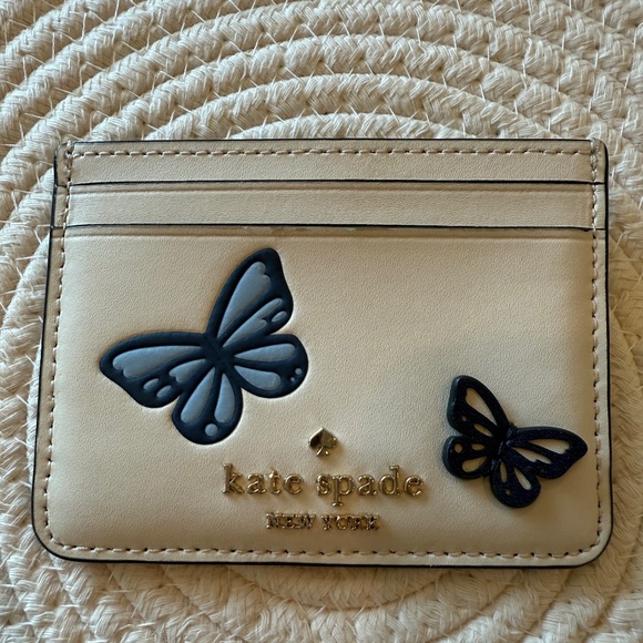 kate spade Handbags - Kate Spade Small Wallet Slim Butterfly Card Holder